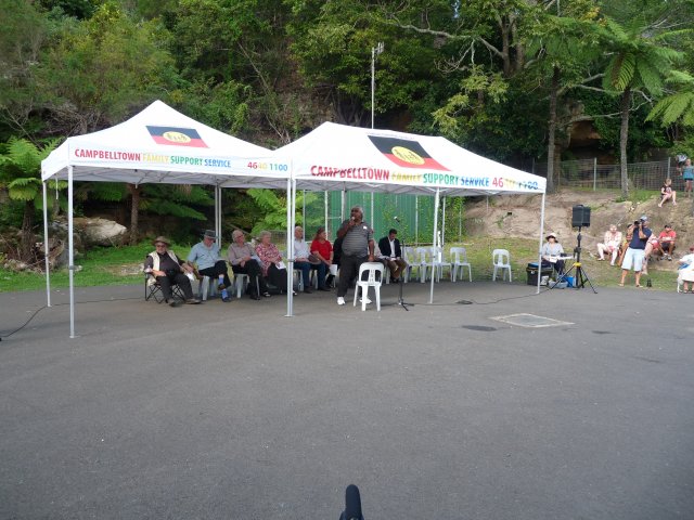 Speeches at Appin Massacre Memorial, 2012